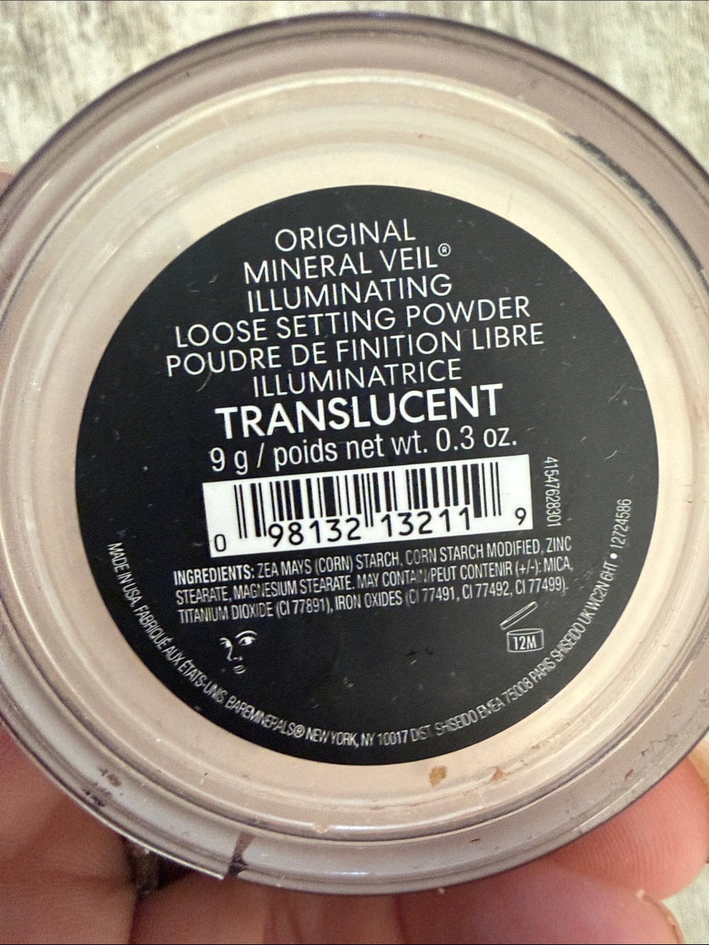 Translucent Original Mineral Veil Illuminating Loose Setting Powder